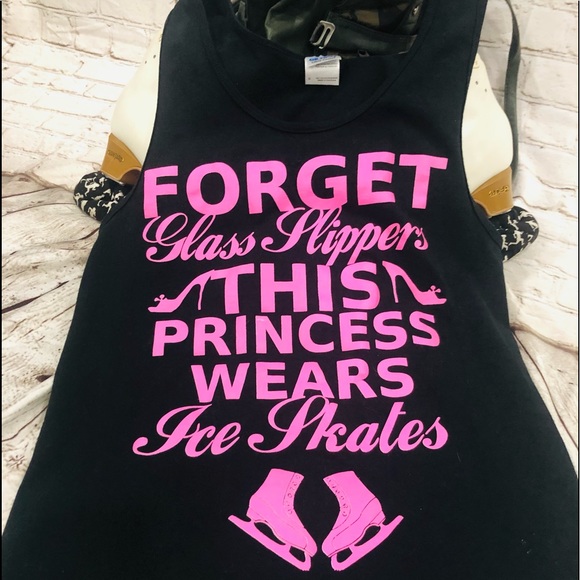 🔥Gildan🔥Tank Top🔥Forget Glass Slippers This Princess …🔥 - Picture 2 of 10